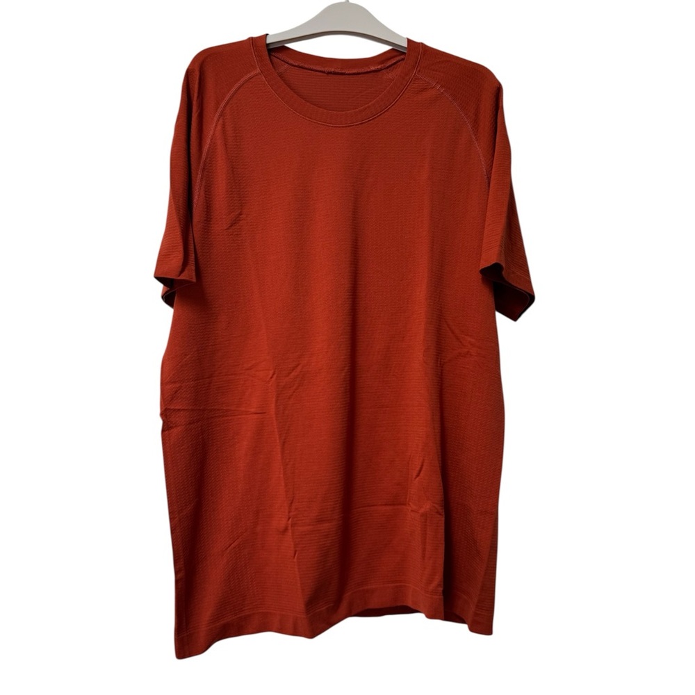 lululemon athletica Men's Short Sleeve Crew Tee - Rust